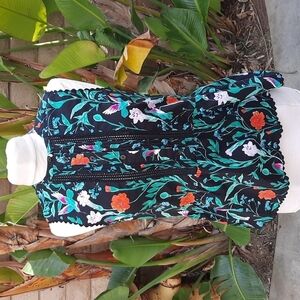 Kate Spade Jardin Poplin Peplum top extra small